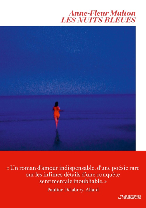 ebook cover of Les nuits bleues, by Anne-Fleur Multon