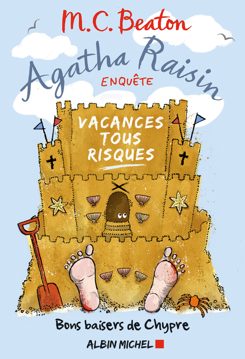 Couverture ebook de Agatha Raisin enquête 6 - Vacances tous risques, de M. C. Beaton
