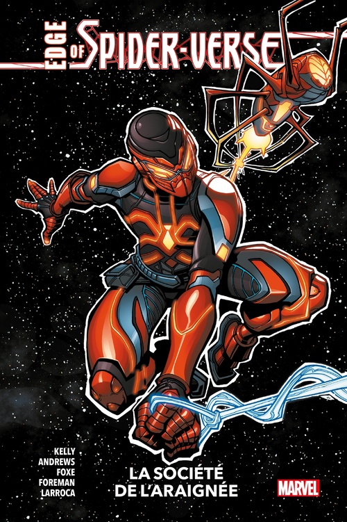 ebook cover of Edge of Spider-Verse - La Société de l'Araignée, by Collin Kelly, Kaare Andrews, Steve Foxe