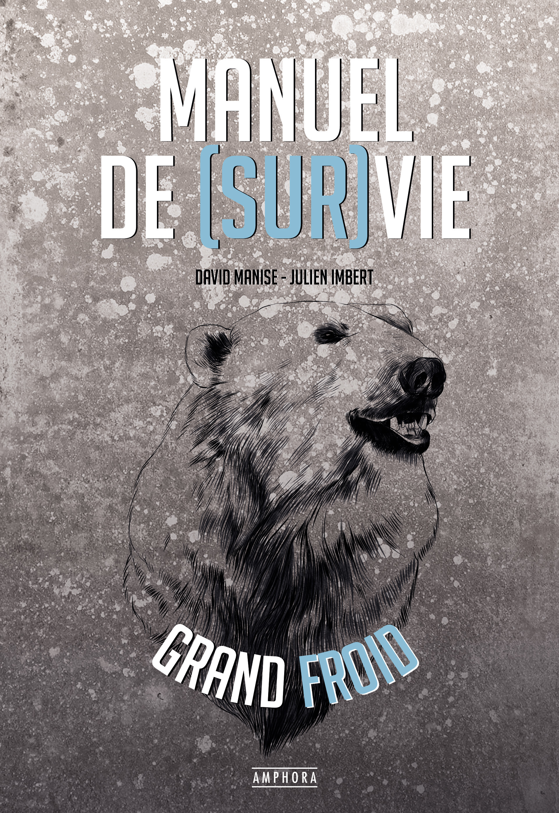 Couverture ebook de Manuel de (sur)vie en grand froid, de Julien Imbert, David Manise