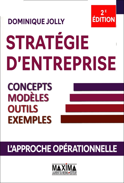 Couverture ebook de Stratégie d'entreprise - 2e éd., de Dominique Jolly