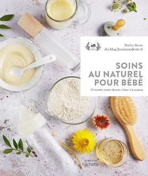 Couverture ebook de Soins au naturel pour bébé, de Shirley Borne