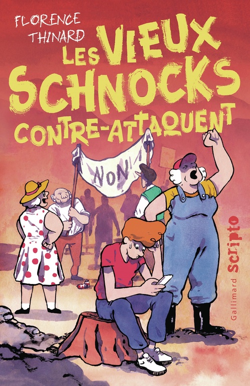 Couverture ebook de Les vieux schnocks contre-attaquent, de Florence Thinard