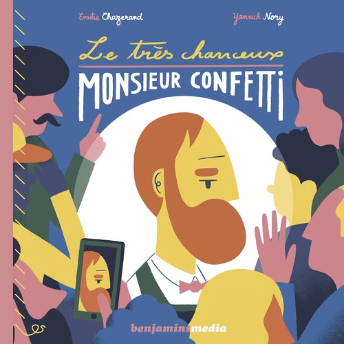 Couverture audiobook de Le très chanceux Monsieur Confetti, de Emilie Chazerand