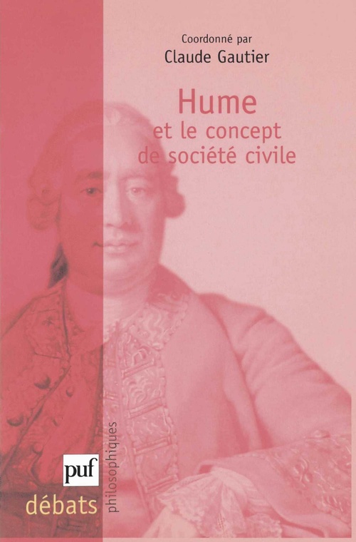 ebook cover of Hume et le concept de société civile, by Claude Gautier