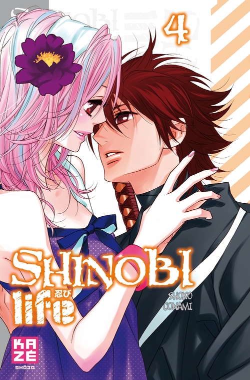 Couverture ebook de Shinobi life T04, de Shoko Conami