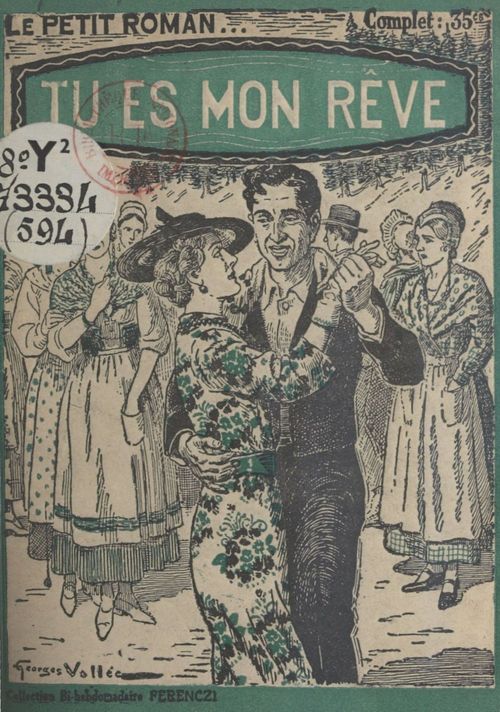 ebook cover of Tu es mon rêve, by Max Dervioux