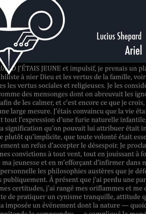 ebook cover of Ariel, by Lucius Shepard