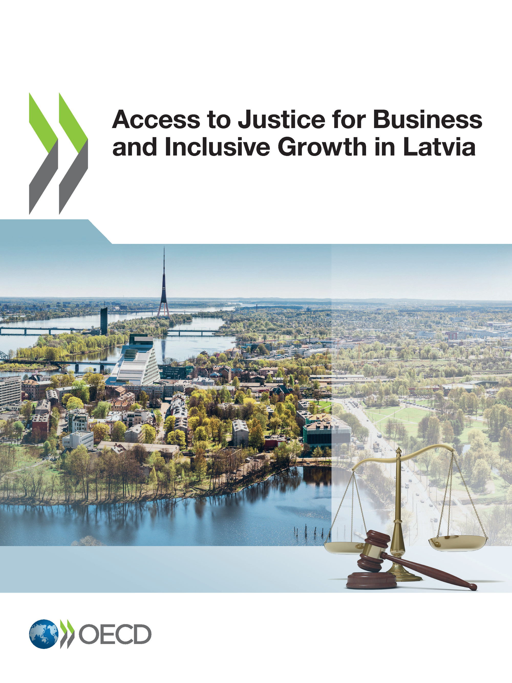ebook cover of Access to Justice for Business and Inclusive Growth in Latvia, by Collectif