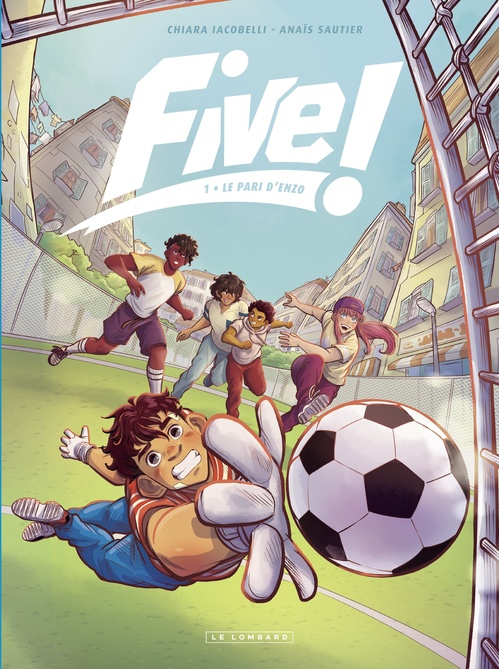 ebook cover of Five ! - Tome 1 - Le Pari d'Enzo, by Anaïs Sautier