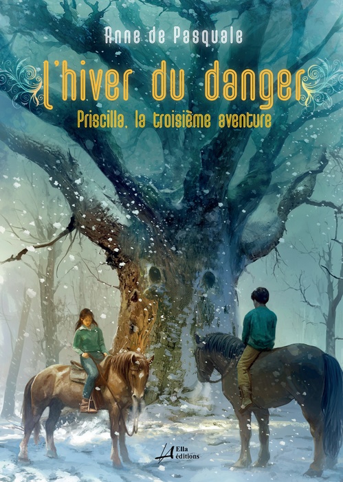 Couverture ebook de L'Hiver du danger, de Anne de Pasquale