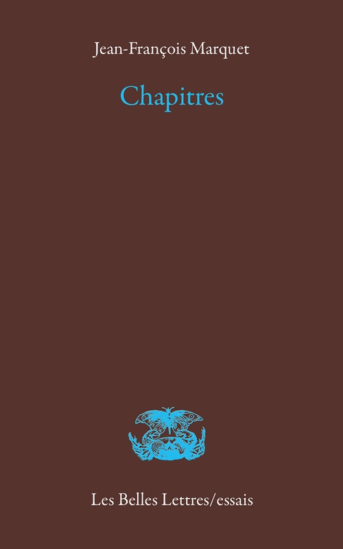 ebook cover of Chapitres, by Jean-françois Marquet