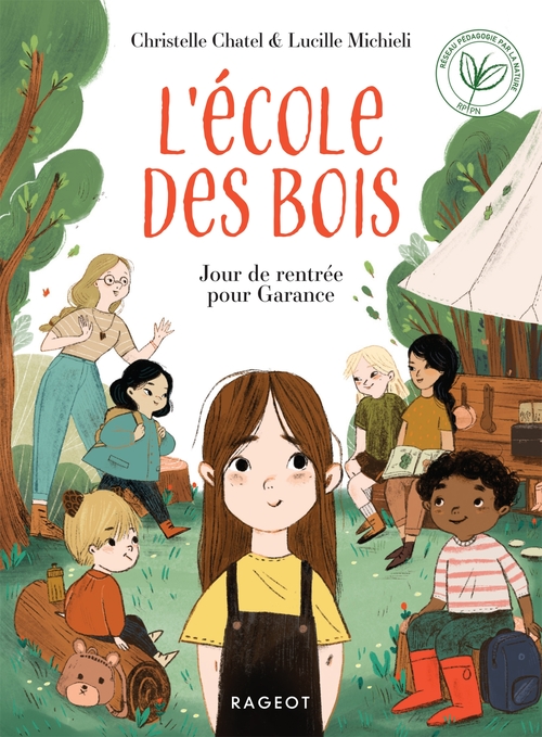 Couverture ebook de L'ECOLE DES BOIS - Jour de rentrée pour Garance, de Christelle Chatel