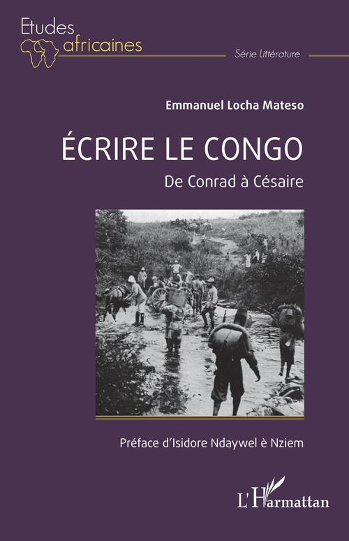 ebook cover of Écrire le Congo, by Emmanuel Locha Mateso