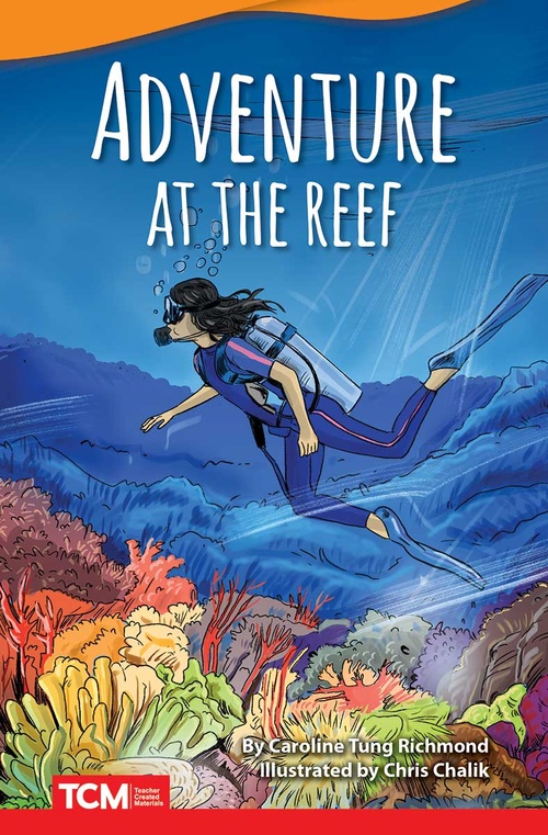 ebook cover of Adventure at the Reef, by Caroline Tung Richmond