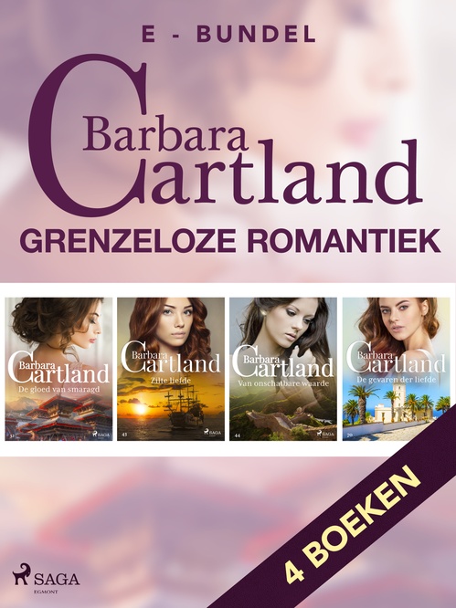 Couverture ebook de Grenzeloze romantiek, de Barbara Cartland