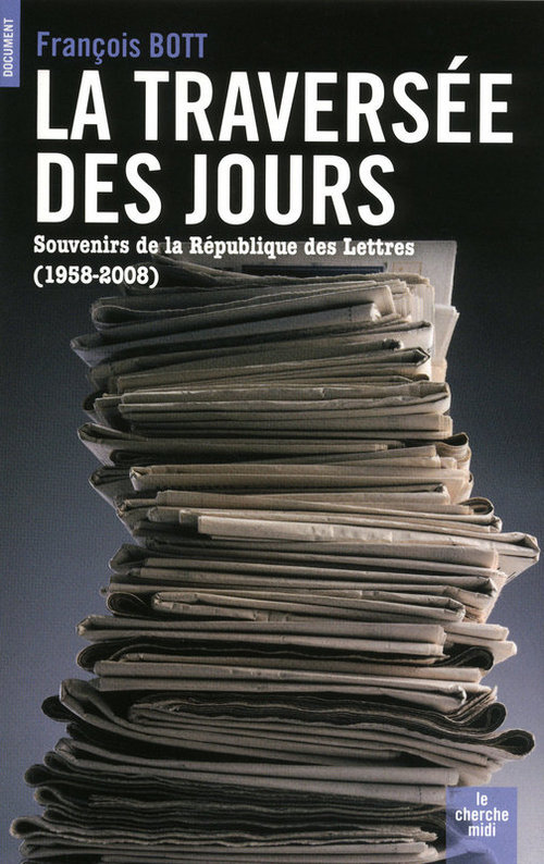 Couverture ebook de La traversée des jours, de François Bott