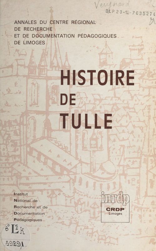 Couverture ebook de Histoire de Tulle, de Georges Verynaud