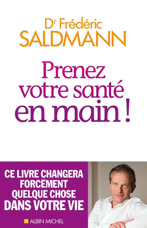 Couverture ebook de Prenez votre santé en main !, de Frédéric Saldmann