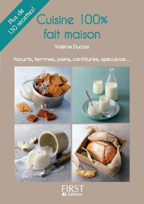 ebook cover of Le petit livre de - cuisine 100% fait maison, by Valérie Duclos