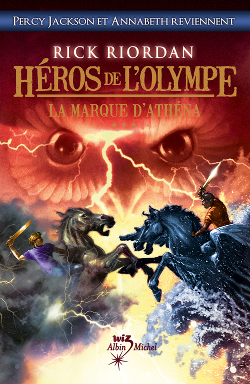 ebook cover of Héros de l'Olympe - tome 3, by Rick Riordan