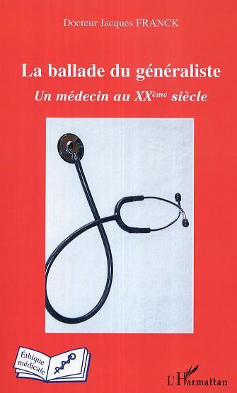 Couverture ebook de La ballade du généraliste, de Jacques Franck