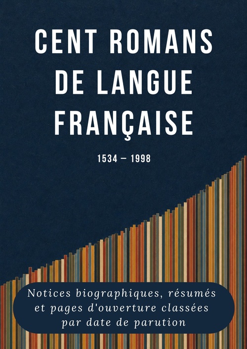 Couverture ebook de Cent romans de langue française, de Culture Commune