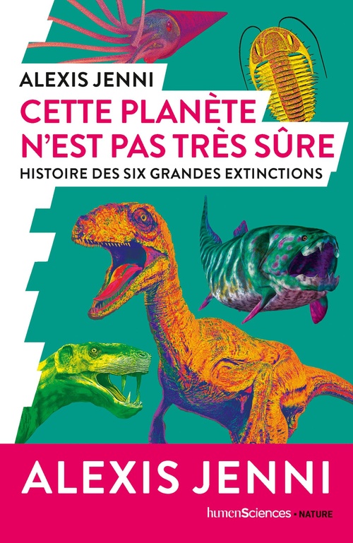 ebook cover of Cette planète n'est pas très sûre : Histoire des six grandes extinctions, by Alexis Jenni