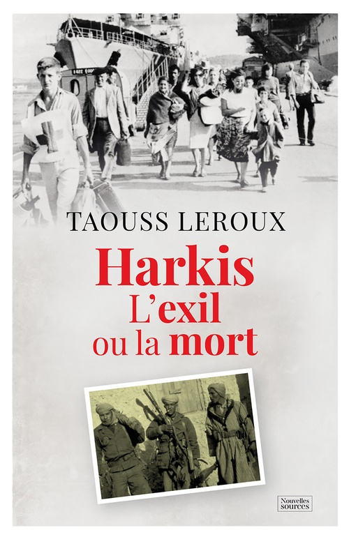 Couverture ebook de Harkis, de Taouss Leroux