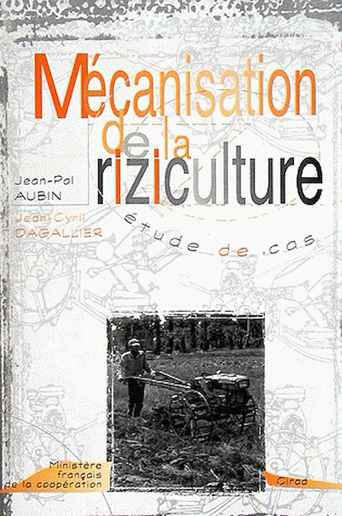 Couverture ebook de Mécanisation de la riziculture, de Aubin Jean-Pol