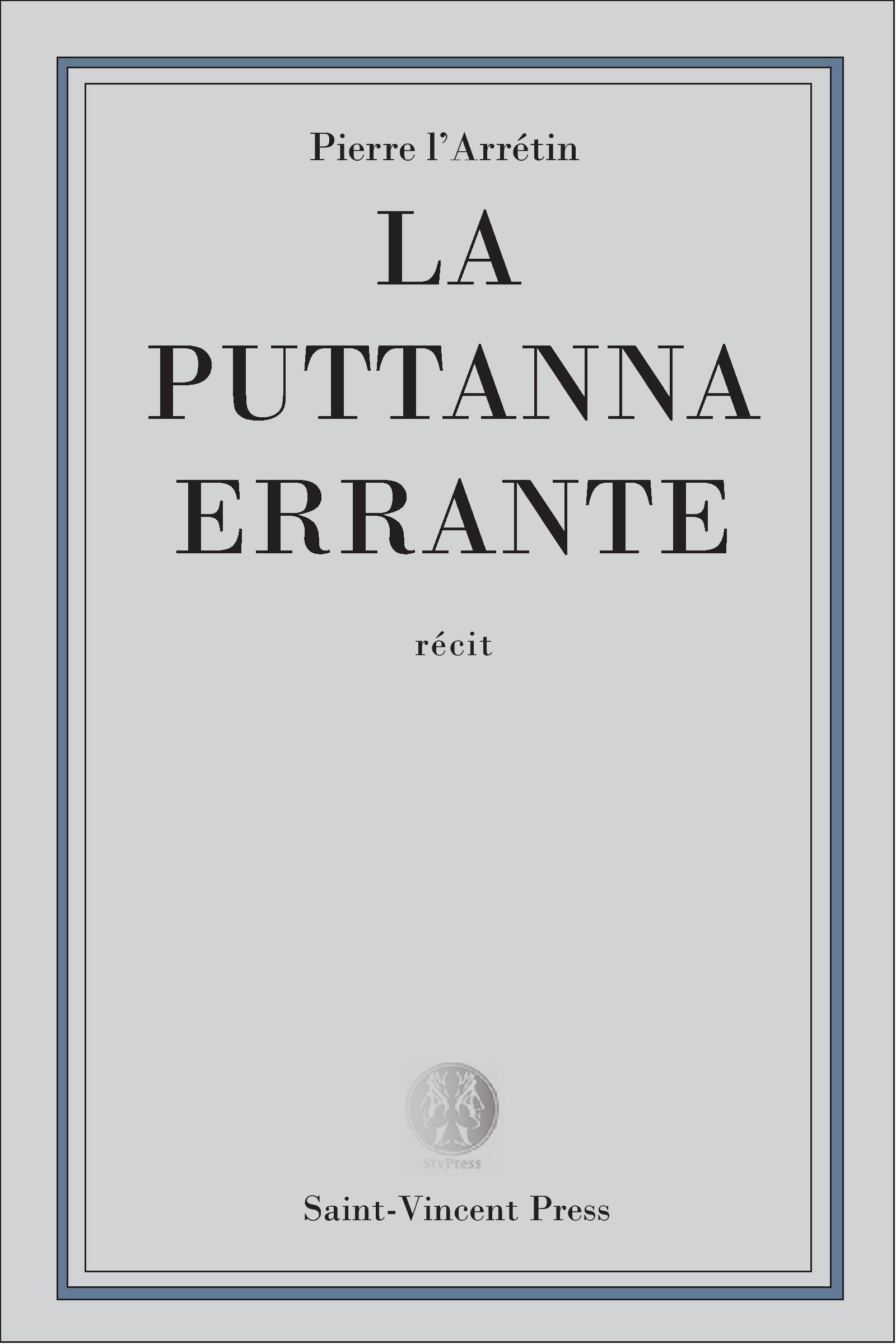 ebook cover of La Puttana errante, by Pierre L''Aretin
