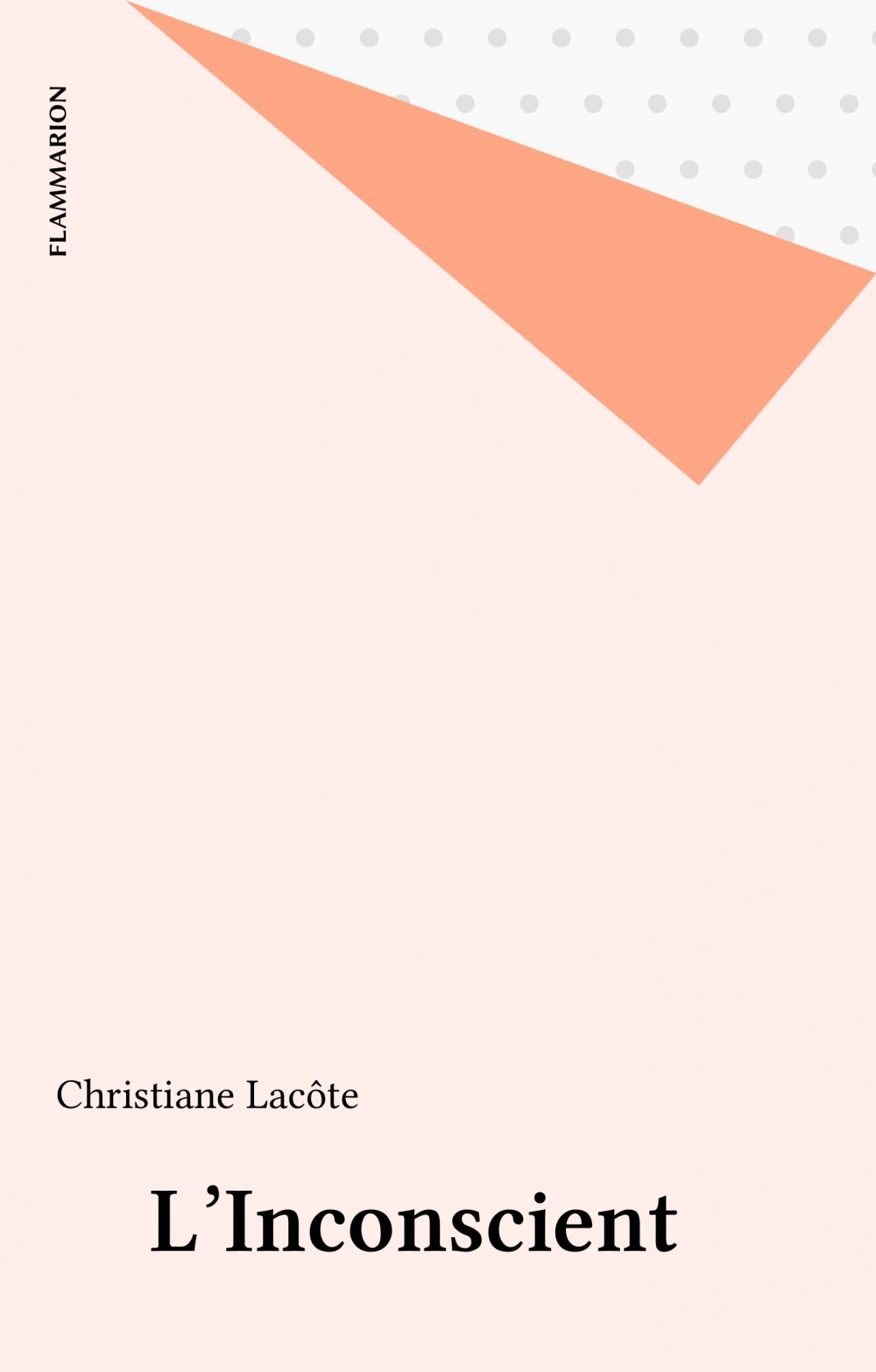 Couverture ebook de L'Inconscient, de Lacote Christiane