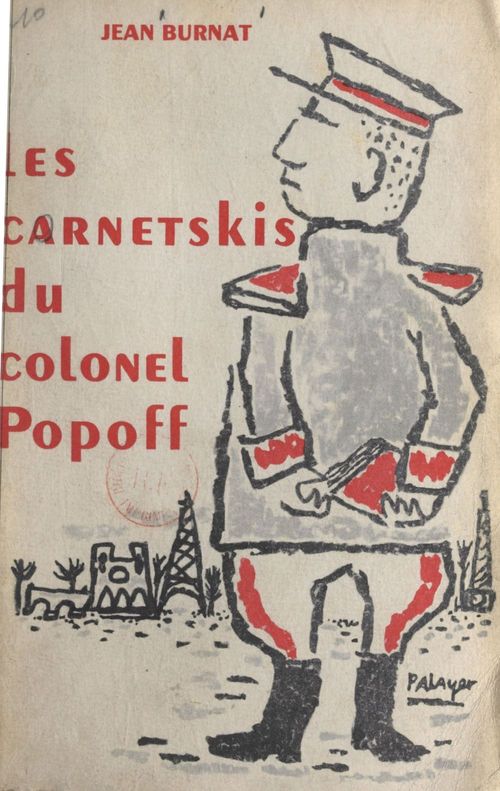 Couverture ebook de Les carnetskis du colonel Popoff, de Jean Burnat