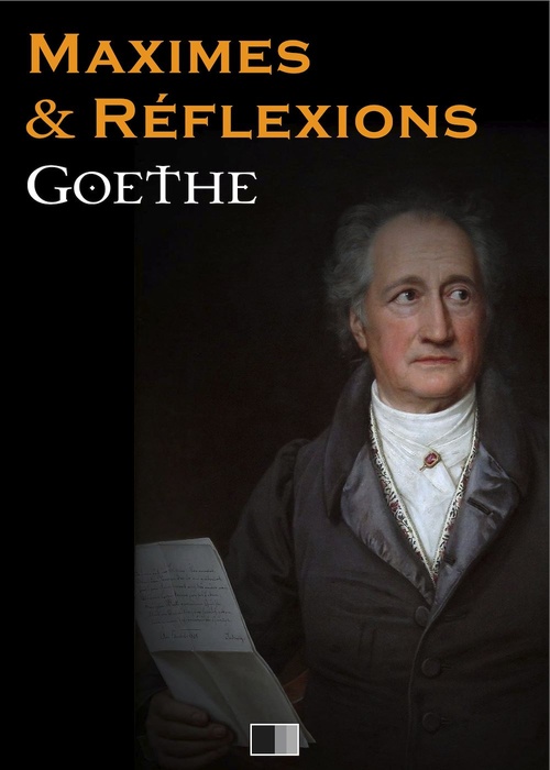 Couverture ebook de Maximes et Réflexions, de Johann Wolfgang von Goethe