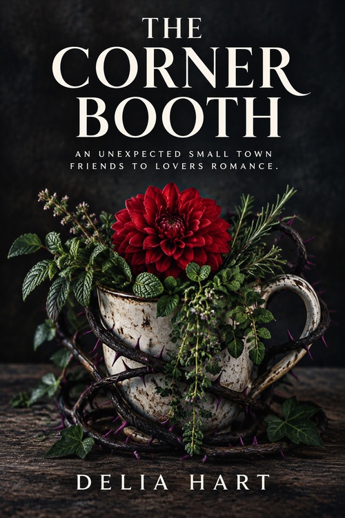 Couverture ebook de The Corner Booth, de Delia Hart