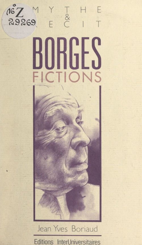 ebook cover of Borges, by Jean-Yves Boriaud