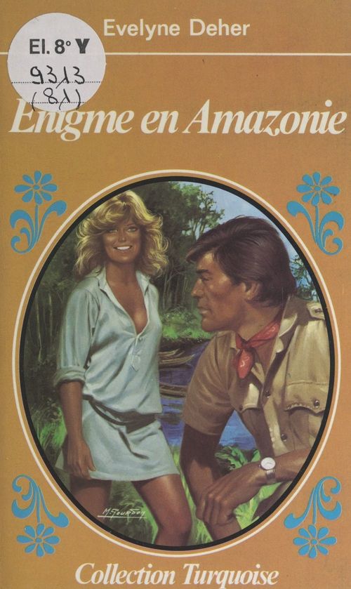 Couverture ebook de Énigme en Amazonie, de Evelyne Deher