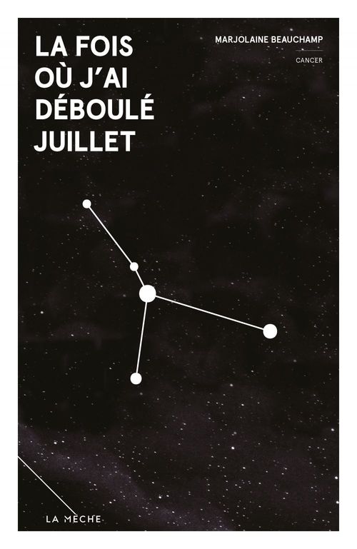 Couverture ebook de La fois où j´ai déboulé juillet, de Marjolaine Beauchamp