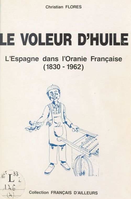 ebook cover of Le voleur d'huile, by Christian Flores