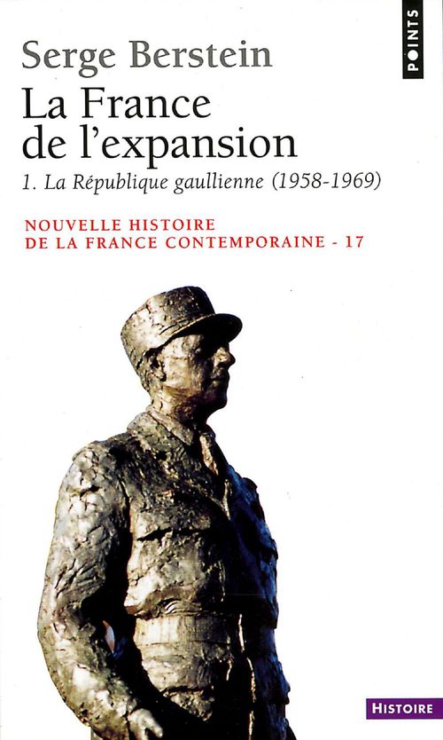 Couverture ebook de France de l'expansion (1958-1974). La République gaullienne (La), de Serge Berstein