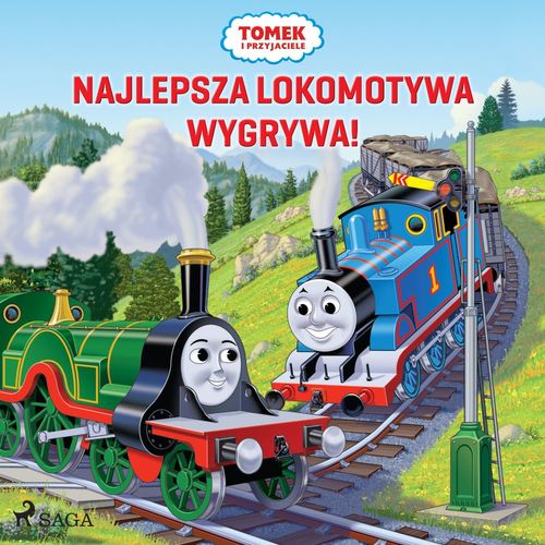 Couverture audiobook de Tomek i przyjaciele - Najlepsza lokomotywa wygrywa!, de Mattel