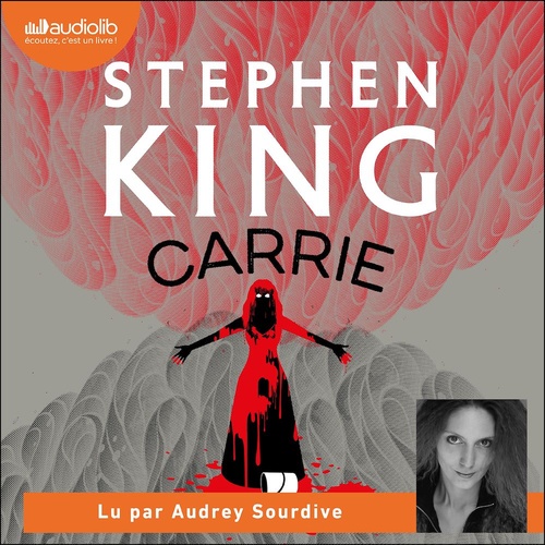 Couverture audiobook de Carrie, de Stephen King