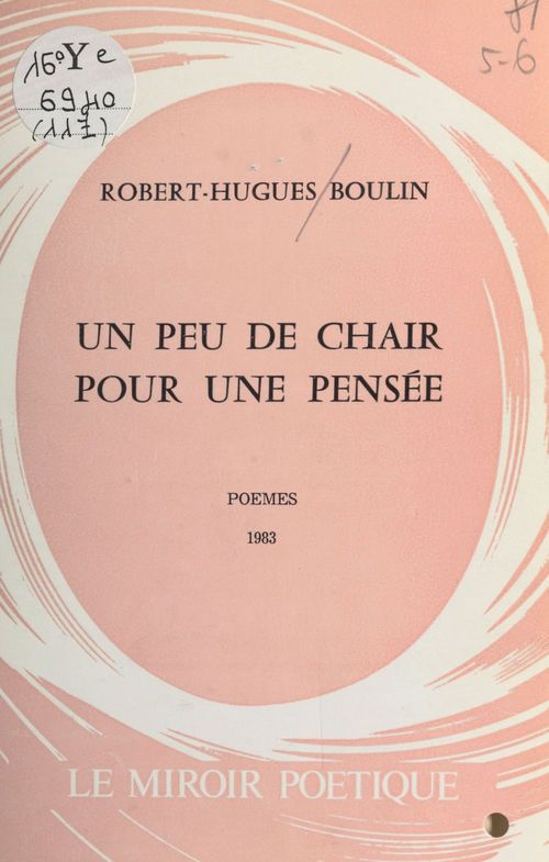 ebook cover of Un peu de chair pour une pensée, by Robert-Hugues Boulin