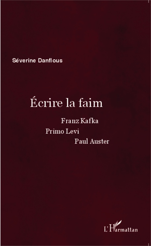 ebook cover of Écrire la faim, by Séverine Danflous