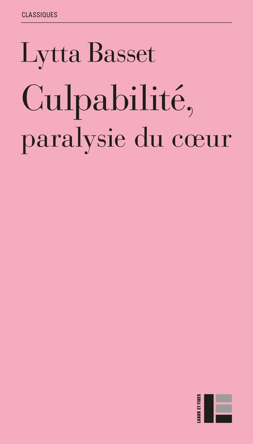 ebook cover of Culpabilité, paralysie du coeur, by Lytta Basset