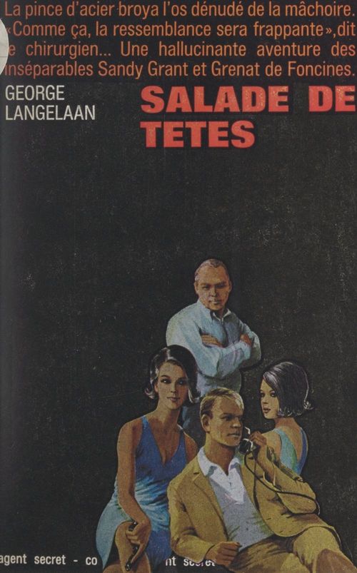 Couverture ebook de Salade de têtes, de George Langelaan
