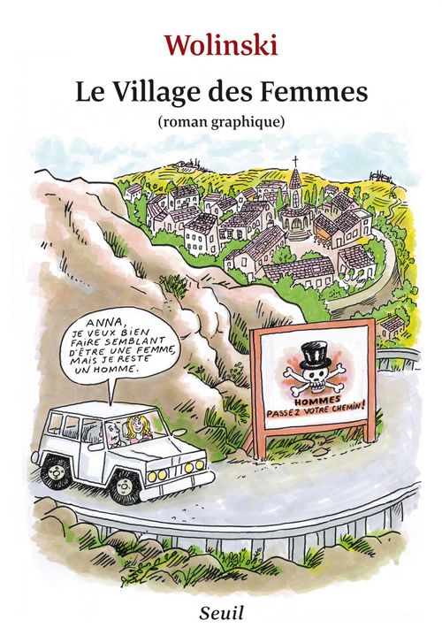 Couverture ebook de Le Village des femmes, de Georges Wolinski