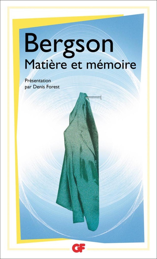 ebook cover of Matière et mémoire, by Henri Bergson