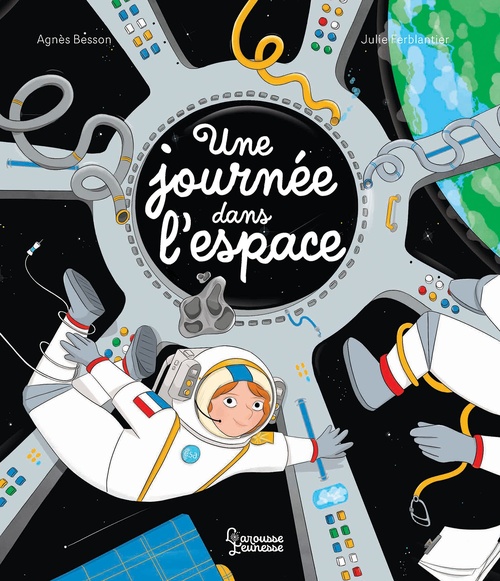 ebook cover of Une journée dans l'espace, by Agnès Besson