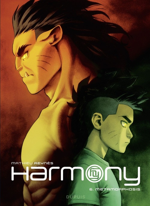 Couverture ebook de Harmony - Tome 6 - Metamorphosis, de Mathieu Reynès